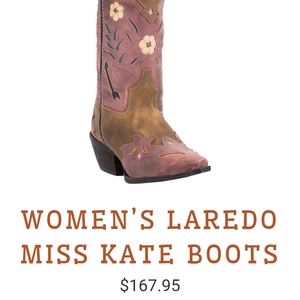 Laredo miss Kate cowgirl boots